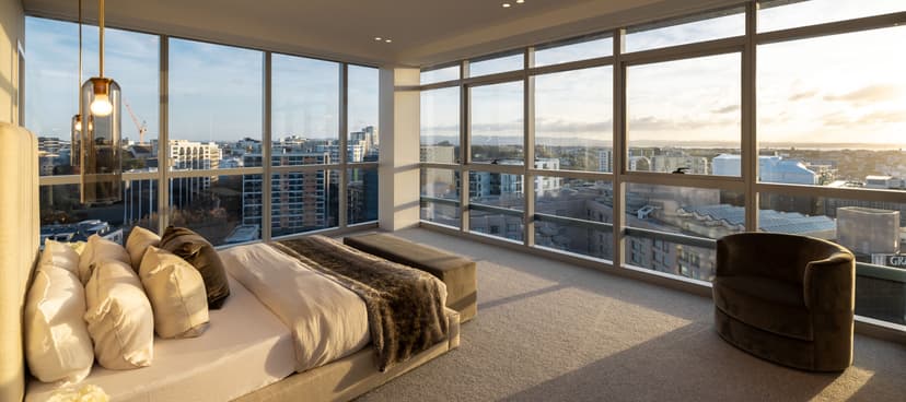 View of Sky Garden Penthouse: New Zealand’s most awarded luxury residence